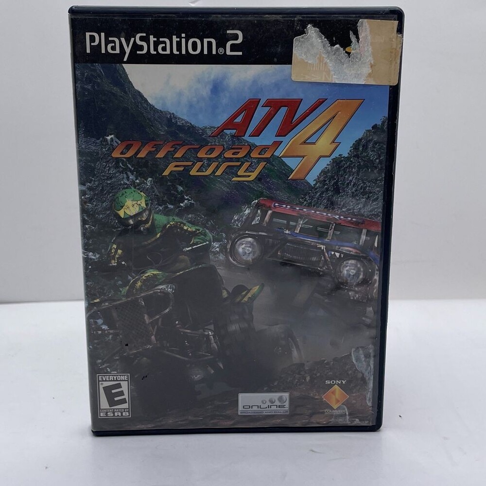 ATV Offroad Fury 4 PS2 (PlayStation 2, 2006) Complete W/ Manual